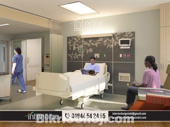 Digital Hospital Interior Design in Bangladesh.